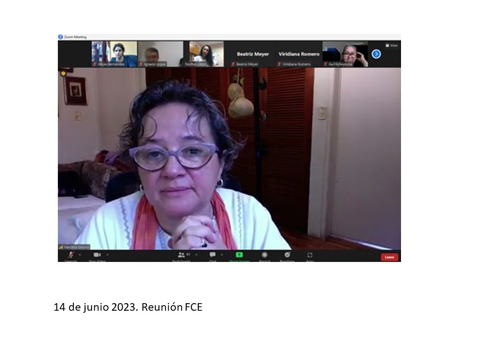 14 de junio 2023. Reunión con el equipo del Fondo de Cultura Económica